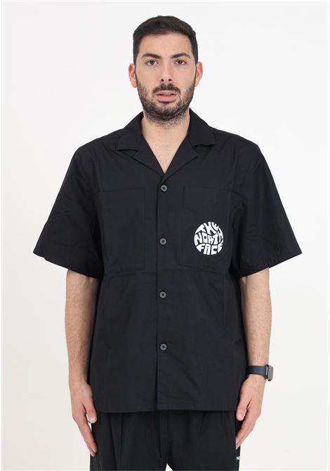 Black BOXY short sleeve shirt for men THE NORTH FACE | NF0A879AJK31JK31